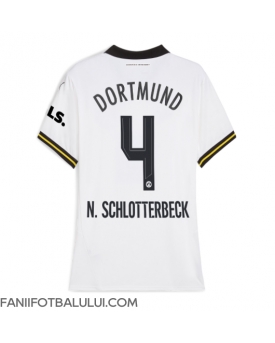Borussia Dortmund Nico Schlotterbeck #4 Tricou Fotbal Replică 2024-25 Femei Treilea